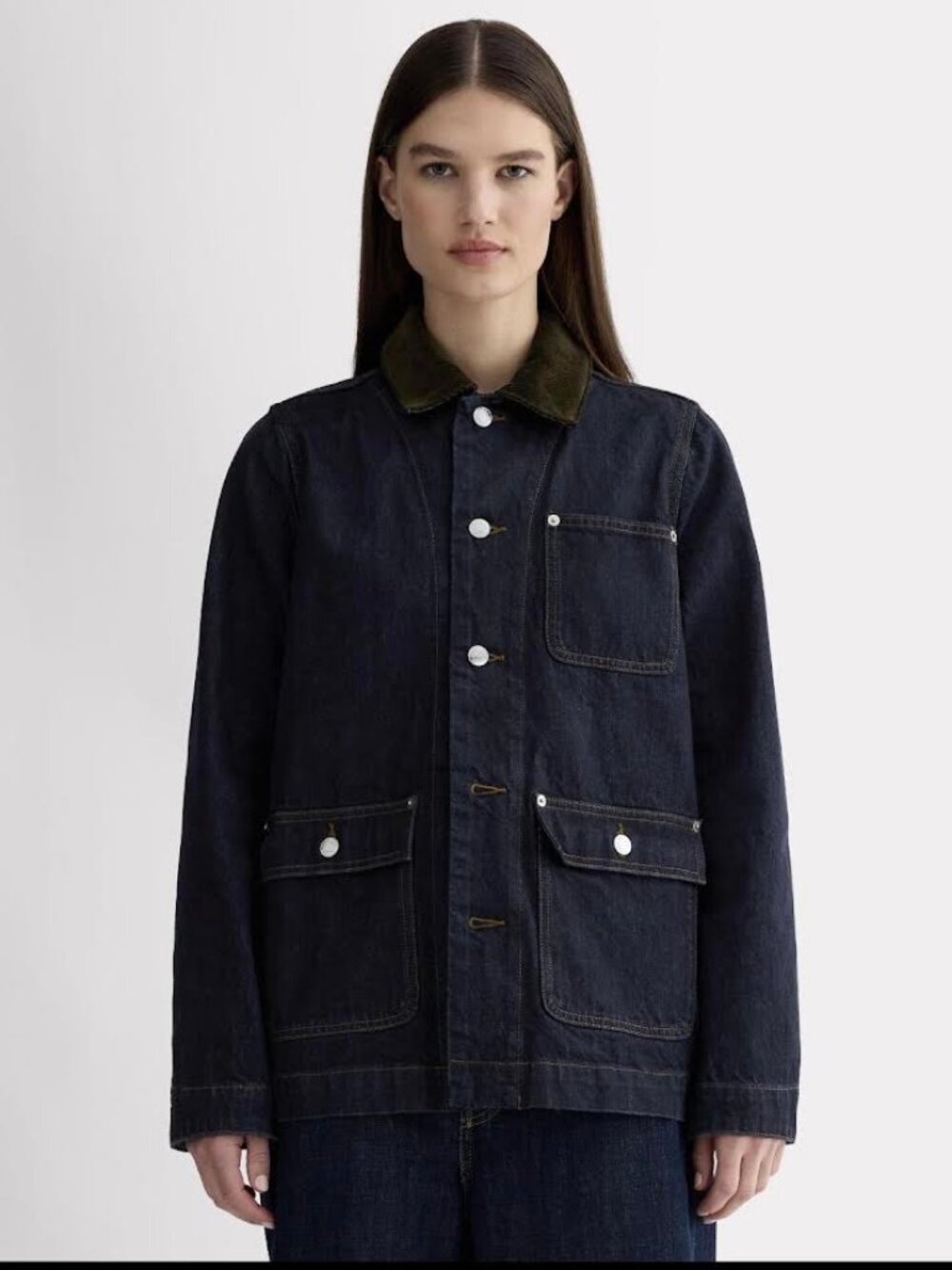 Everlane "The Ranch Jacket"  in Midnight Indigo